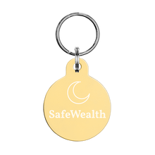 Load image into Gallery viewer, Official SafeWealth Engraved Pet ID Tag
