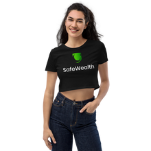 Load image into Gallery viewer, Official Women&#39;s SafeWealth Organic Crop Top
