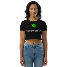 Load image into Gallery viewer, Official Women&#39;s SafeWealth Organic Crop Top
