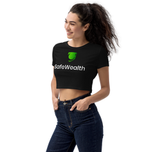 Load image into Gallery viewer, Official Women&#39;s SafeWealth Organic Crop Top
